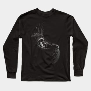 Cat silhouette Long Sleeve T-Shirt